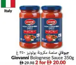 Viva Giovanni Bolognese Sauce offer