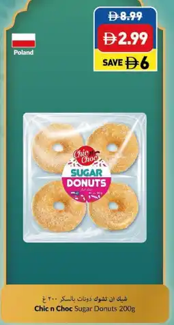 Viva Chic n Choc Sugar Donuts offer