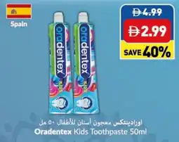 Viva Oradentex Kids Toothpaste offer