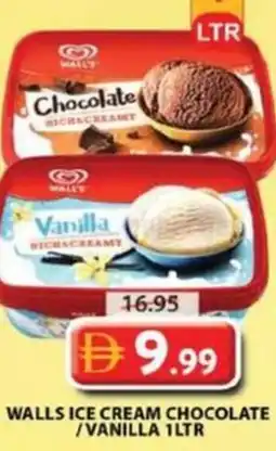 Grand Hyper Market Walls ice cream chocolate /vanilla offer