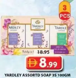 Grand Hyper Market Yardley assortd soap offer