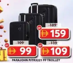 Grand Hyper Market Parajohn PJTR3221 pp trolley offer