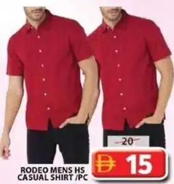 Grand Hyper Market Rodeo mens hs casual shirt/pc offer