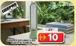 Grand Hyper Market Geepas GFL4663 led plastictorch offer