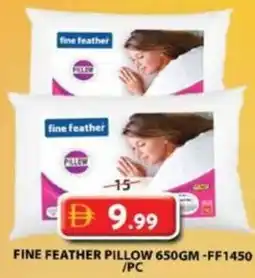 Grand Hyper Market Fine feather pillow 650gm-FF1450 offer