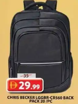 Grand Hyper Market Chris becker LGGBR-CB560 back pack offer