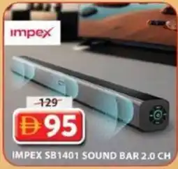 Grand Hyper Market Impex SB1401 sound bar 2.0 ch offer