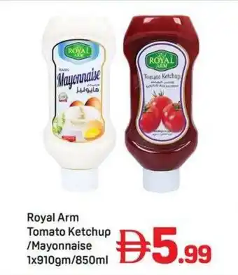 Royal Arm Tomato Ketchup /Mayonnaise