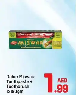 Day To Day Dabur Miswak Toothpaste + Toothbrush offer