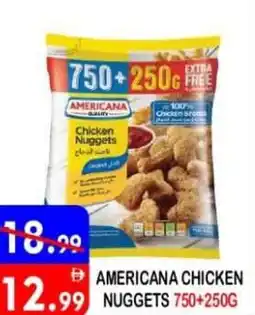 United Hypermarket Americana chicken nuggets offer