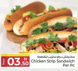 Kenz Hypermarket Chicken Strip Sandwich offer