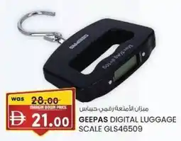 KM Trading Geepas digital luggage scale offer
