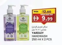 KM Trading YARDLEY HANDWASH offer
