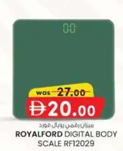 KM Trading Royalford digital body scale rf12029 offer