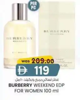 KM Trading Burberry weekend edp for women offer