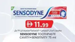 KM Trading Sensodyne toothpaste cavity+sensitivity offer