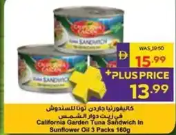 Abu Dhabi Coop California Garden Tuna Sandwich In Sunflower Oil offer