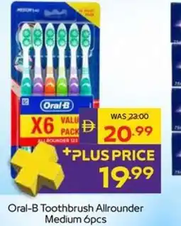 Abu Dhabi Coop Oral-B Toothbrush Allrounder Medium offer