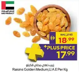Abu Dhabi Coop Raisins Golden Medium, U.A.E offer