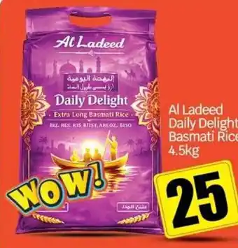 Al Ladeed Daily Delight Basmati Rice