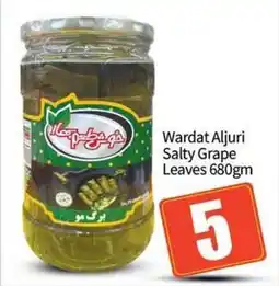 Bigmart Wardat Aljuri Salty Grape Leaves offer