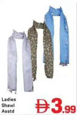 Day To Day Ladies Shawl Asstd offer