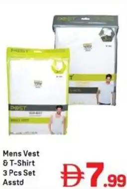 Day To Day Mens Vest & T-Shirt Asstd offer