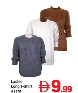 Day To Day Ladies Long T-Shirt Asstd offer