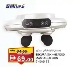 KM Trading Sekura six-headed massager gun 6HEAD S2 offer