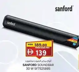 KM Trading Sanford soundbar 30 w sf752sbbs offer