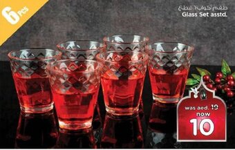 Last Chance Glass set asstd offer