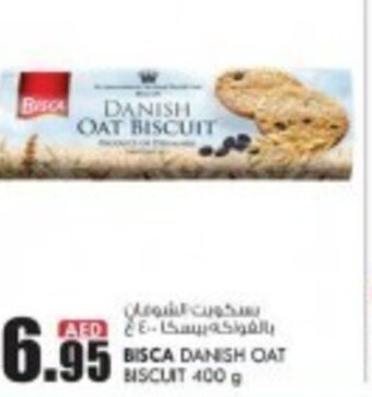 KM Trading Bisca Danish Oat Biscuit 400 g offer