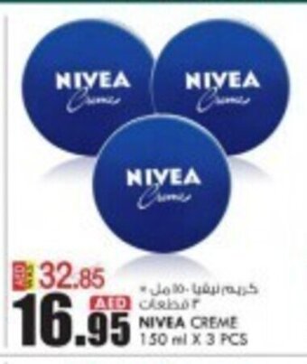 KM Trading Nivea Creme 150 ml x 3 pcs offer