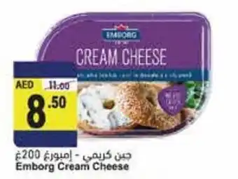 Almaya supermarket Emborg cream cheese offer