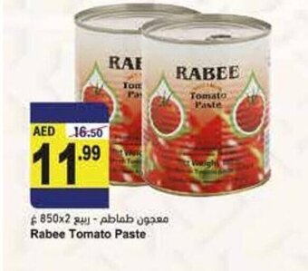 Almaya supermarket Rabee tomato paste offer
