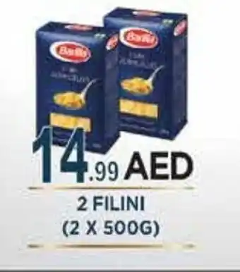 Almaya supermarket Barilla 2 Filini (2 x 500 G) offer