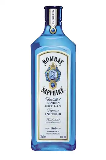 African+Eastern Bombay Sapphire Gin 1 litre offer