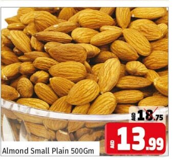 Kenz Hypermarket Almond Small Plain 500Gm offer