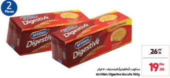 Carrefour McVitie's Digestive Biscuits 500g offer
