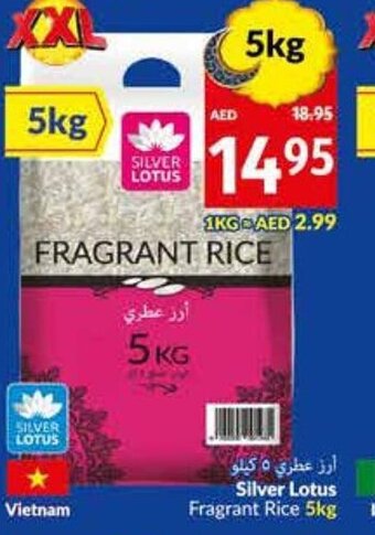 Viva Silver Lotus Fragrant Rice 5kg offer