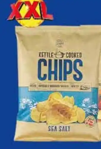 Viva Crispy Kettle Cooked Chips Sea Salt 150g offer