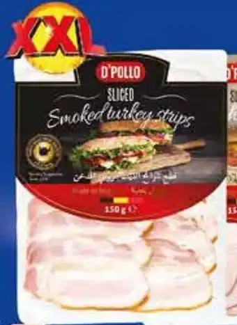Viva D'Pollo Smoked Turkey Strips 15 Slices 150g offer
