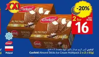 Viva Confetti Almond Sticks Ice Cream Multipack 2 x (3 x 85g) offer