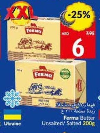 Viva Ferma Butter Unsalted/ Salted 200g offer