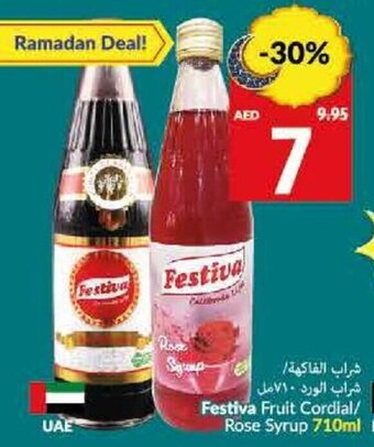 Viva Festiva Fruit Cordial/ Rose Syrup 710ml offer