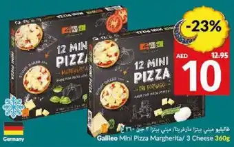 Viva Galileo Mini Pizza Margherita/ 3 Cheese 360g offer