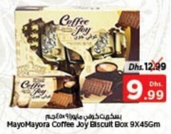 Nesto Mayo Mayora Coffee Joy Biscuit Box 9x45gm offer