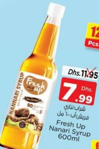 Nesto Fresh Up Nanari Syrup 600ml 12Pcs offer