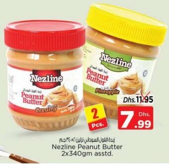 Nesto Nezline Peanut Butter 2x340gm Asstd. offer