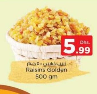 Nesto Raisins Golden 500gm offer